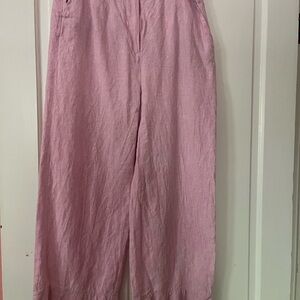 Boden Pink Wide Leg Pants